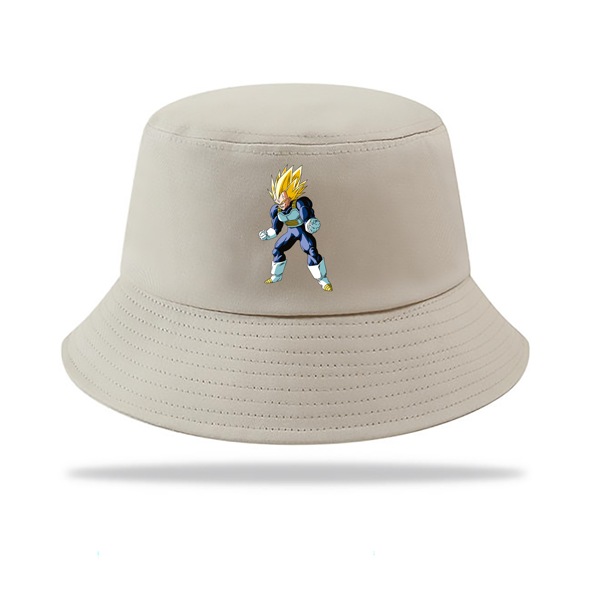 （画像用） ドラゴンボール ベジータ四世（Bejīta Yonsei）DRAGON BALL Vegeta IV アウトドア日除けバケットハット